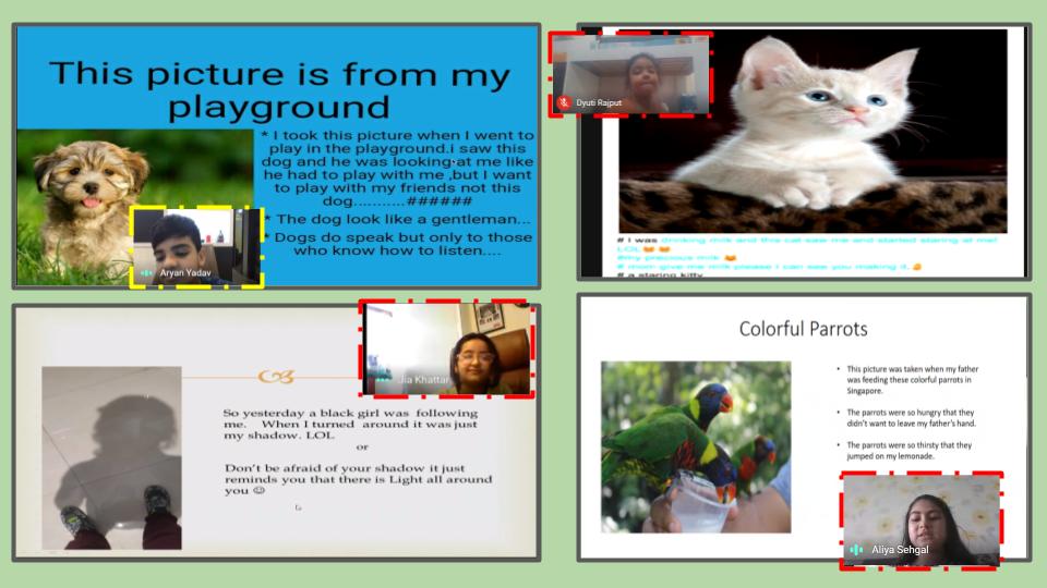 GRADE 3 CAPTION A PICTURE - Kothari International School