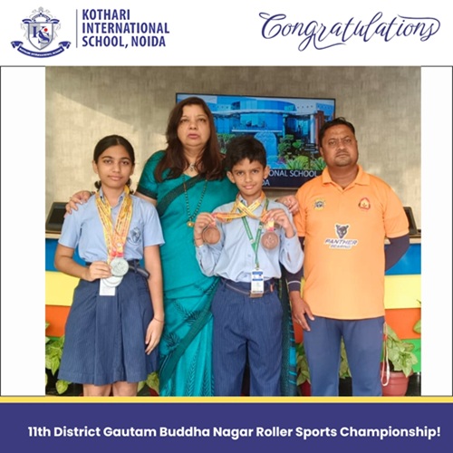 KIS, Noida is proud to celebrate the outstanding achievements of our students in various competitions